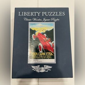 Liberty Puzzles Classic Wooden Jigsaw Puzzle Terza Coppa Etna